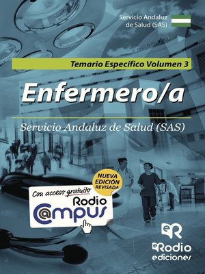 cover image of Enfermero/a del SAS. Temario Específico. Volumen 3